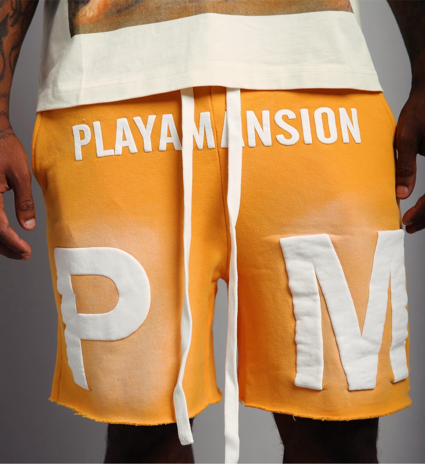 ORANGE PM SHORTS