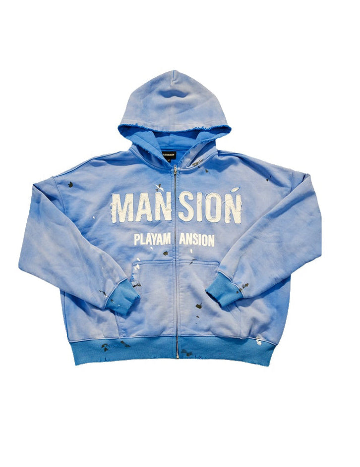 BLUE MANSIOŃ HOODIE