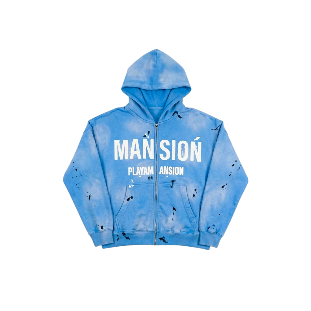 BLUE MANSIOŃ HOODIE